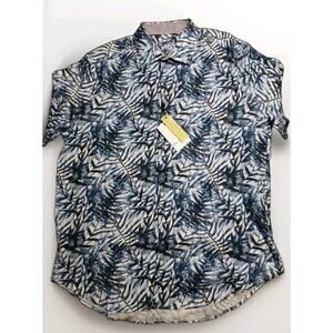 Robert Graham Broadhollow Short Sleeve Shirt Size M, L, XL NWT